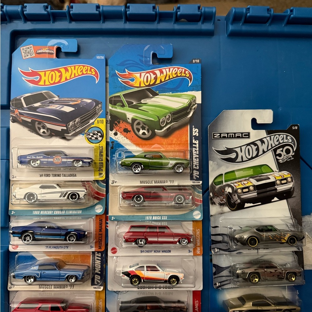 Hotwheels Muscle Cars.